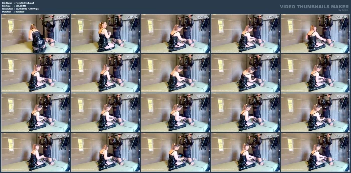 Submissive Slave Training Bondage Sounding CBT - MEESTERES TIRZA / KIKI KOETSENRUIJTER / MISTRESS TIRZA - MP4