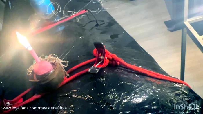 Submissive Slave Training CBT Nipple Play Toys Waxing Female Domination Bondage - MEESTERES TIRZA / KIKI KOETSENRUIJTER / MISTRESS TIRZA - MP4