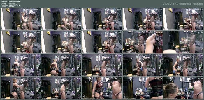 Submissive Slave Training Gasmask Bondage Sounding - MEESTERES TIRZA / KIKI KOETSENRUIJTER / MISTRESS TIRZA - MP4