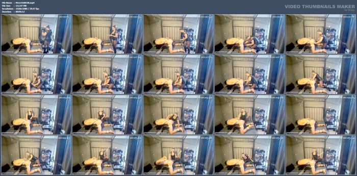 Sumissive Slave Training CBT Stretching Balls Electric Massager And Whipping - MEESTERES TIRZA / KIKI KOETSENRUIJTER / MISTRESS TIRZA - MP4