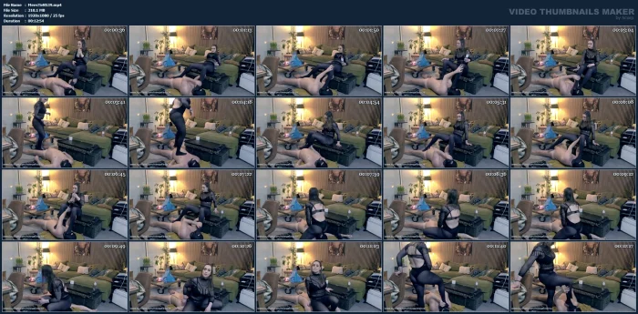 Trampling And Face Sitting - MEESTERES TIRZA / KIKI KOETSENRUIJTER / MISTRESS TIRZA - MP4