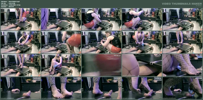 Trampling CBT Electro Femdom - MEESTERES TIRZA / KIKI KOETSENRUIJTER / MISTRESS TIRZA - MP4