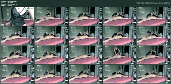 Trampling CBT Nipple Play - MEESTERES TIRZA / KIKI KOETSENRUIJTER / MISTRESS TIRZA - MP4