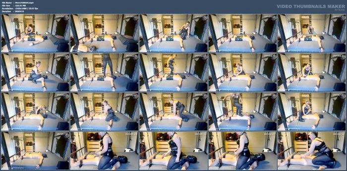 Trampling Face Sitting CBT - MEESTERES TIRZA / KIKI KOETSENRUIJTER / MISTRESS TIRZA - MP4