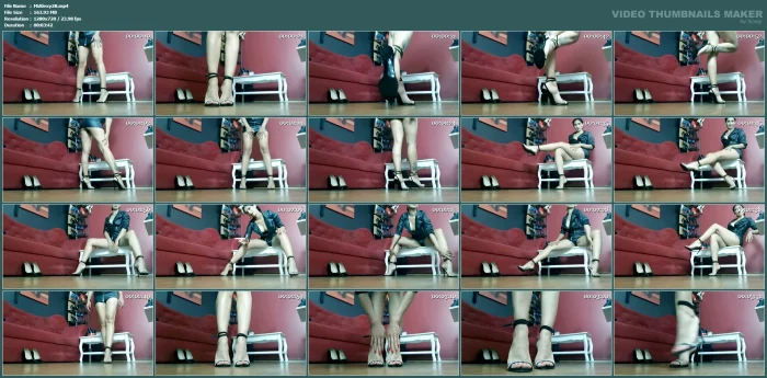 My Long Legs Without Nylons On Will Make You Want To Kneel - MISS ALEXYA - MP4