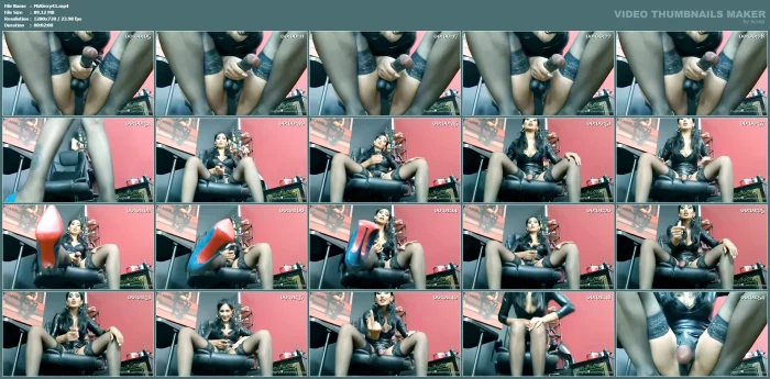 Sound On. Yes You Will Sit Down There Like A Good Sluty, Taking My Cock - MISS ALEXYA - MP4