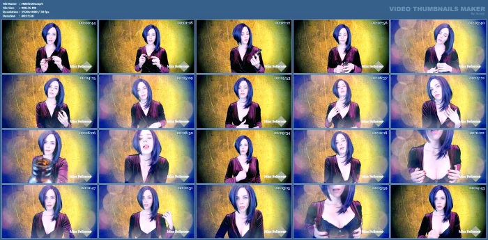 Aroma Cock Worship Reprogramming - MISS BELLEROSE / PIPER BELLEROSE / MADAME ASTER / ASTER BELLEROSE - MP4