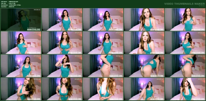 Pleasure Button - MISS BELLEROSE / PIPER BELLEROSE / MADAME ASTER / ASTER BELLEROSE - MP4