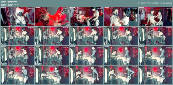 2 Dommes 1 Object - MISTRESS LUNATIKA / LUNATIKASM - MP4