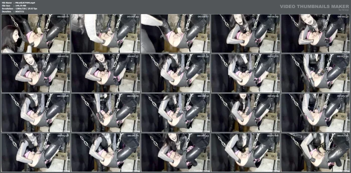 Ball Stretcher And Fist - MISTRESS LUNATIKA / LUNATIKASM - MP4