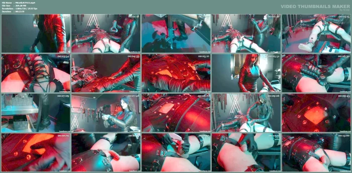 Cock And Nipples Stapled - MISTRESS LUNATIKA / LUNATIKASM - MP4