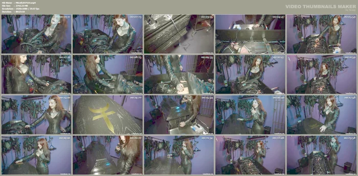 Electric Play In A Coffin - MISTRESS LUNATIKA / LUNATIKASM - MP4