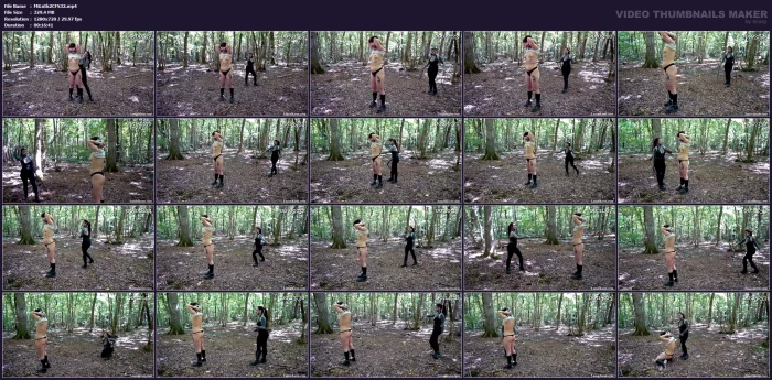 Forest Double Whipping - MISTRESS LUNATIKA / LUNATIKASM - MP4