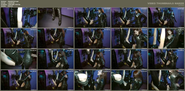 Fucked Suspended By His Arms And Feet - MISTRESS LUNATIKA / LUNATIKASM - MP4