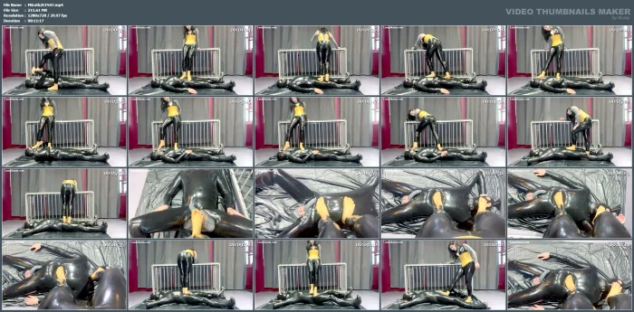 Latex Trampling - MISTRESS LUNATIKA / LUNATIKASM - MP4