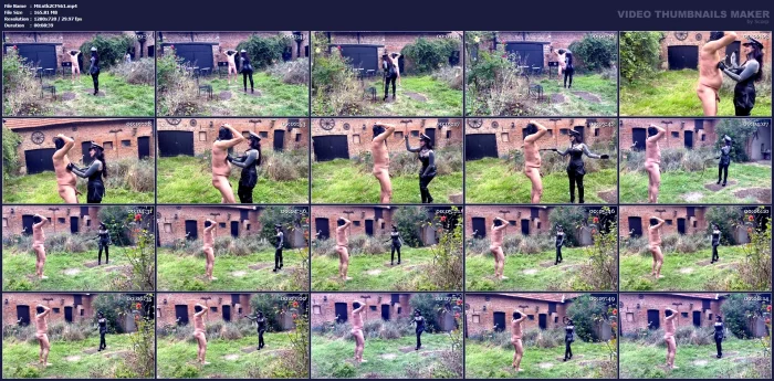 Outdoor Bullwhip Session - MISTRESS LUNATIKA / LUNATIKASM - MP4