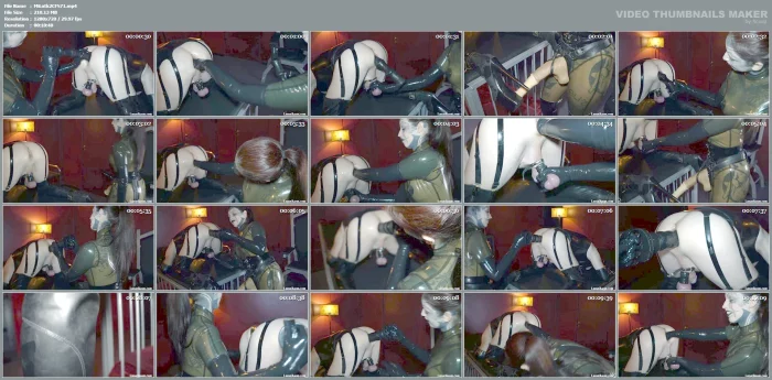 Stretching Before Pegging - MISTRESS LUNATIKA / LUNATIKASM - MP4