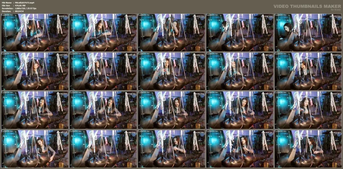 Suspended In Latex Bag - MISTRESS LUNATIKA / LUNATIKASM - MP4