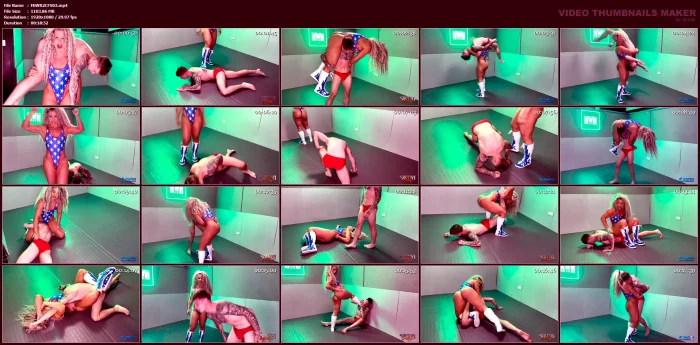 Sheena Beastyboys Wrestling Crush - EMPRESS SHEENA - MP4