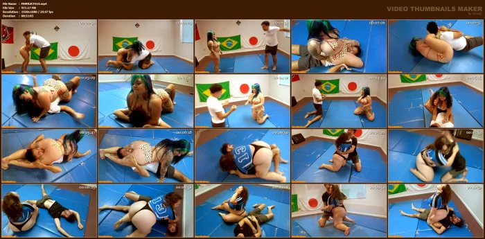 Gg curvy 215 - GRAPPLING GIRLS IN ACTION - MP4