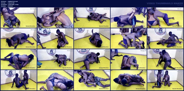 Nw 63 Nairobi Team Challenge Round 1 Match 1 Thika Vs Male - NAIROBI WRESTLERS - MP4