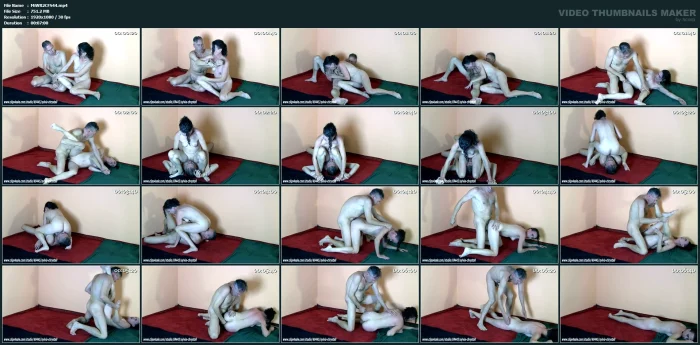 Mixed Wrestling Of The Birthday - Femdom Facesitting - UNITED KINKDOM - MP4