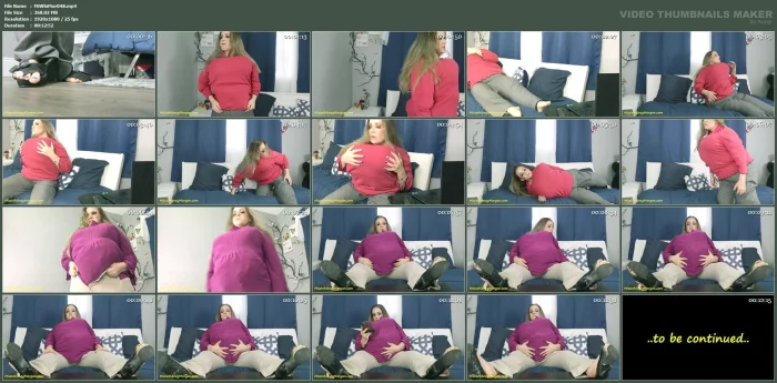 Biggest Social Media Star Gaining Inflation Part 2 - MISS WHITNEY MORGAN - MP4