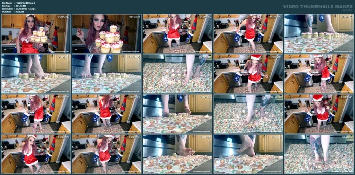 Christmas Cupcake Soles Smash - MISS WHITNEY MORGAN - MP4