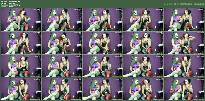 Cosplay Edition - Joker & Harley - Whitney & Kitty Part 1 - MISS WHITNEY MORGAN - MP4