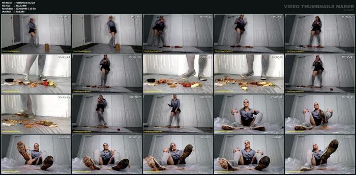 Detention Brat Miss Whitney Morgan Tramples Your Lunch - MISS WHITNEY MORGAN - MP4
