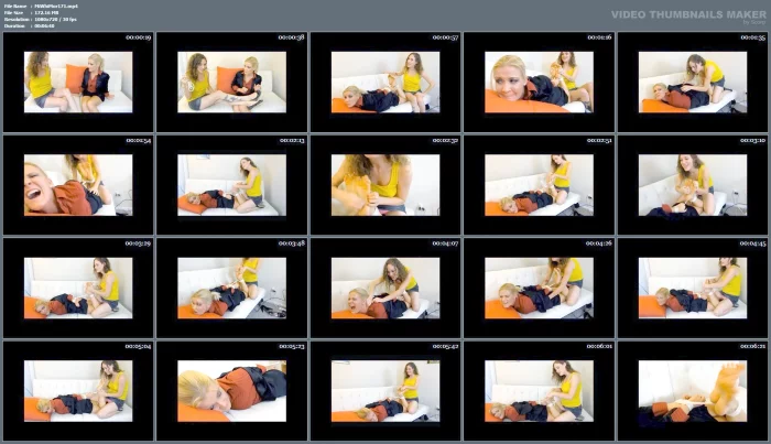 Foot Tickle Therapy - Lauren Kiley's Revenge! - MISS WHITNEY MORGAN - MP4