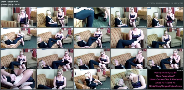 Foot Tickle Therapy With Adaire E Aire Part 1 - MISS WHITNEY MORGAN - MP4