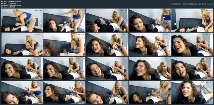 Foot Tickle Therapy With Ginary Part 2 - MISS WHITNEY MORGAN - MP4