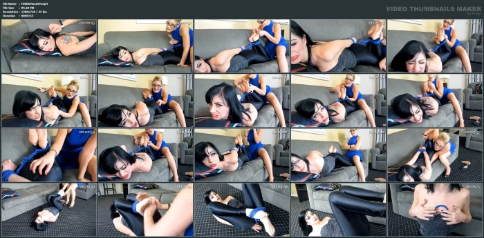 Foot Tickle Therapy With Nyxon Pt 2 - MISS WHITNEY MORGAN - MP4