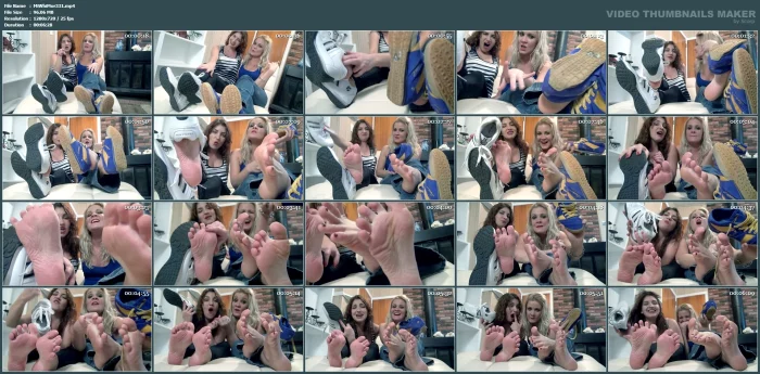 Jerk It To Sarah & Whitney's Sneakers - MISS WHITNEY MORGAN - MP4