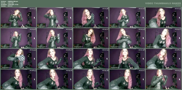 Long Leather Gloves JOI POV Hj - MISS WHITNEY MORGAN - MP4