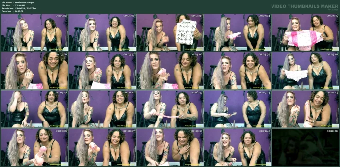 Miss Whitney Morgan & Natalie Luxxx - Pampered Sissification POV - MISS WHITNEY MORGAN - MP4