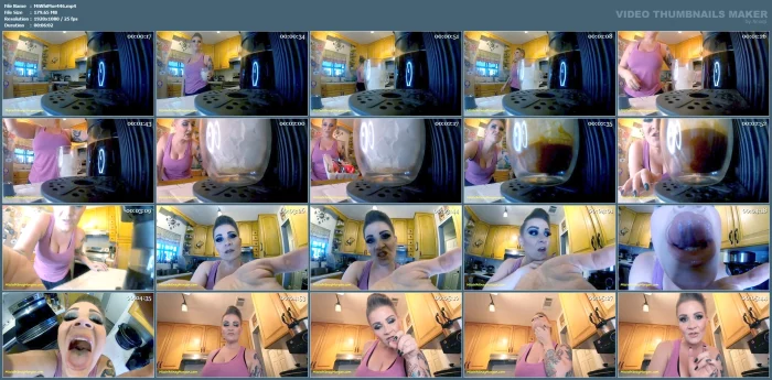 Miss Whitney Morgan Slurps Up A Tiny Snack - MISS WHITNEY MORGAN - MP4