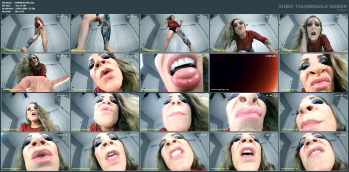 Miss Whitney Morgan Sniffs Out Her Shrunken Tiny POV - MISS WHITNEY MORGAN - MP4