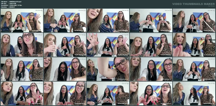 Office Tickle Tool With Miss Whitney Morgan, Maleka, Monica Merlot - MISS WHITNEY MORGAN - MP4