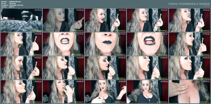 One Last Cum On Tongue For Tiny Vore - MISS WHITNEY MORGAN - MP4