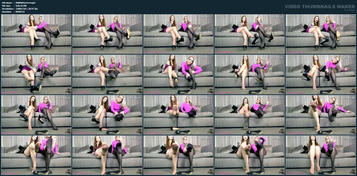 POV Pantyhose Punishment With Olivia Rose - MISS WHITNEY MORGAN - MP4