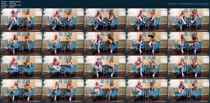 Sniff Sneakers Socks Soles Of Whitney Morgan & Kim Chi - MISS WHITNEY MORGAN - MP4