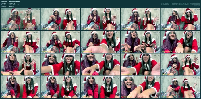 Tickled Under The Mistletoe By Whitney Morgan & Maleka - MISS WHITNEY MORGAN - MP4