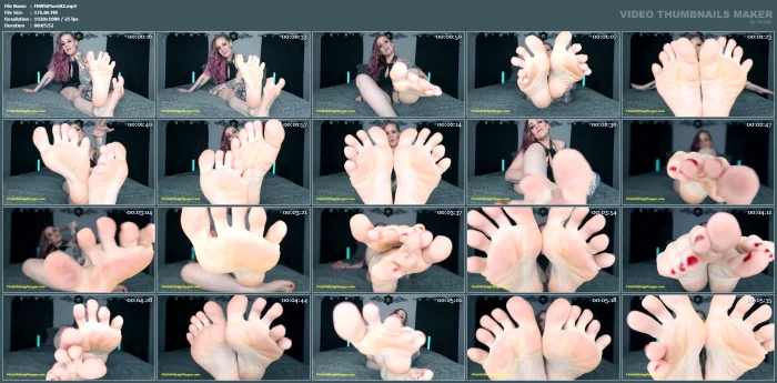 Toe Wiggle Tease - MISS WHITNEY MORGAN - MP4