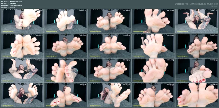 Toe Wiggle Wank JOI - MISS WHITNEY MORGAN - MP4