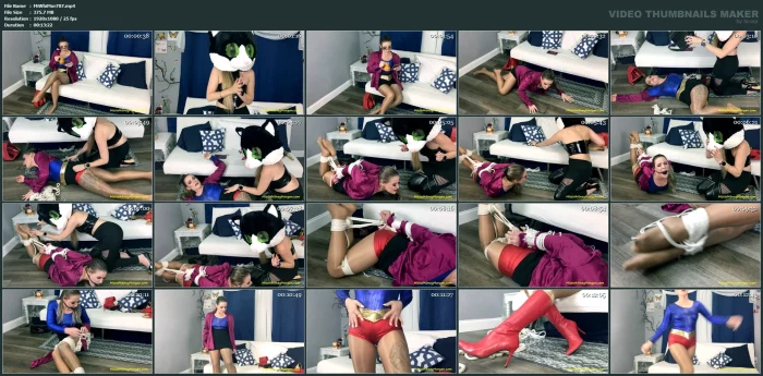 Ultragirl Vs The Black Cat - MISS WHITNEY MORGAN - MP4