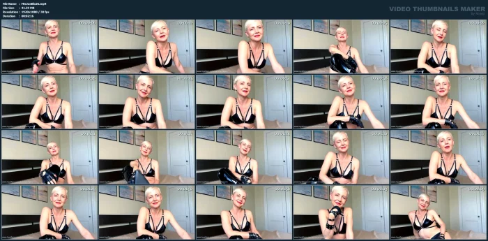 Listen To My Sexy Voice - MISTRESS JANE BLONDE MILF / COCKATRICEDOMME - MP4