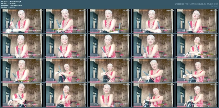My Outdoor Game Fantasies - MISTRESS JANE BLONDE MILF / COCKATRICEDOMME - MP4