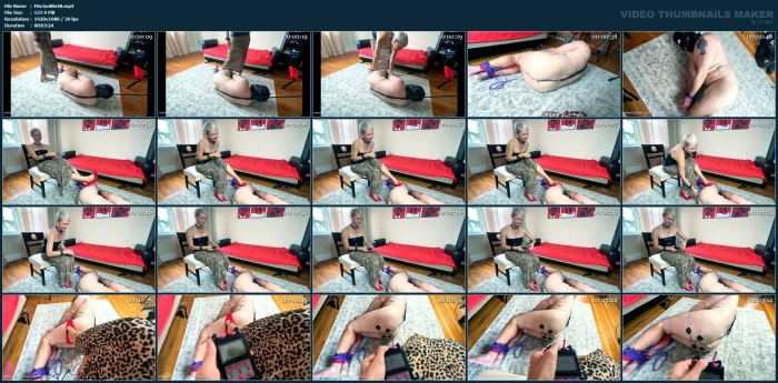 Tied Up And At My Mercy - MISTRESS JANE BLONDE MILF / COCKATRICEDOMME - MP4